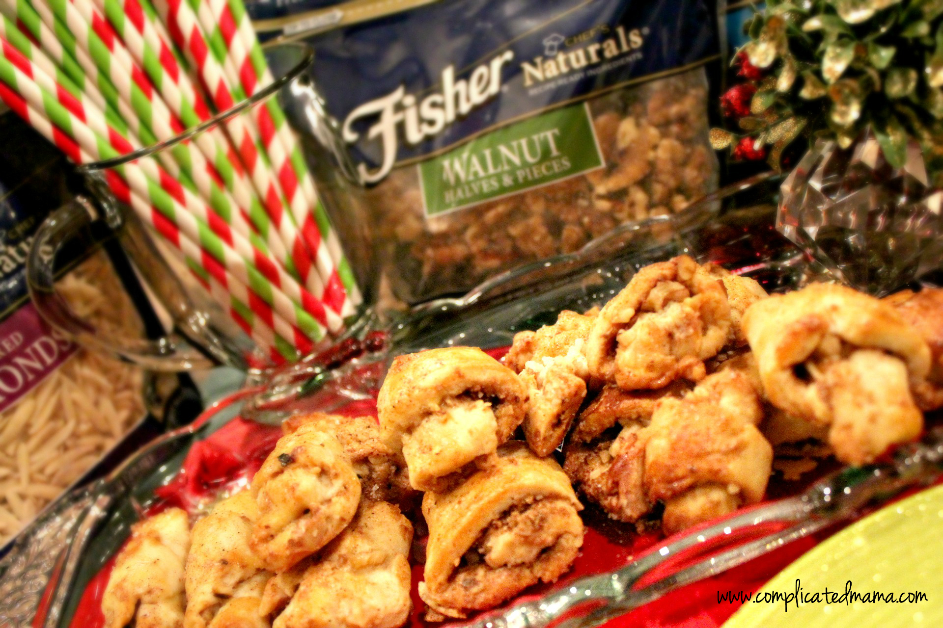 Walnut Sugar Cookie Rugala