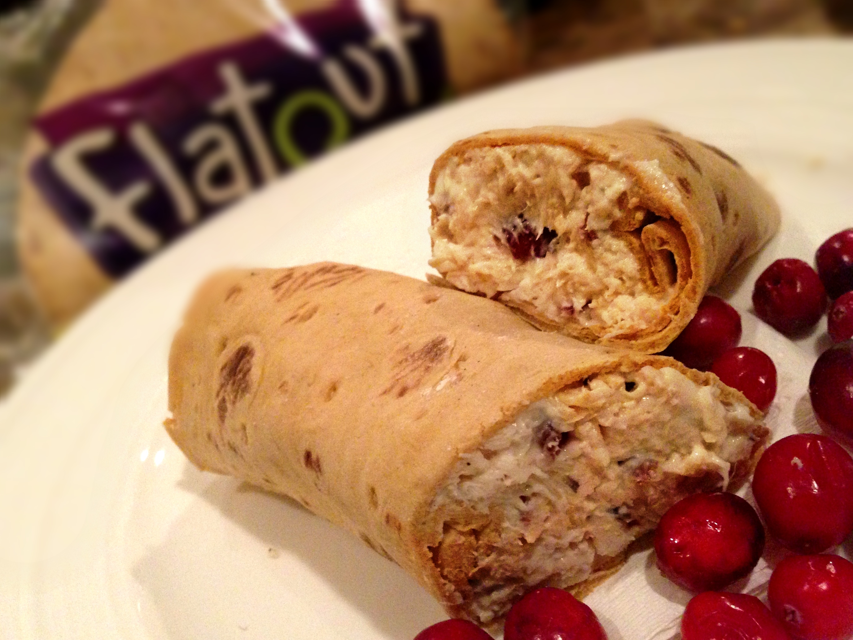 Cori's Flat Out BEST Chicken Salad Wrap