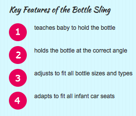 Benefits of feeding with a bottle sling