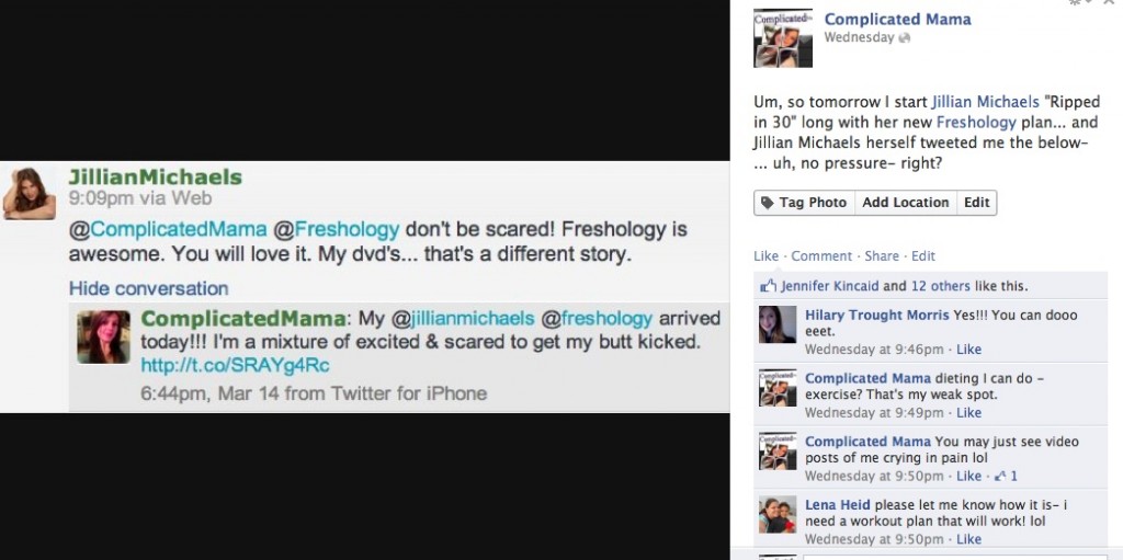 Jillian Michaels Tweets Fans On Twitter