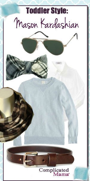 Mason Kardashian Style Look For Less Aviators Sweater