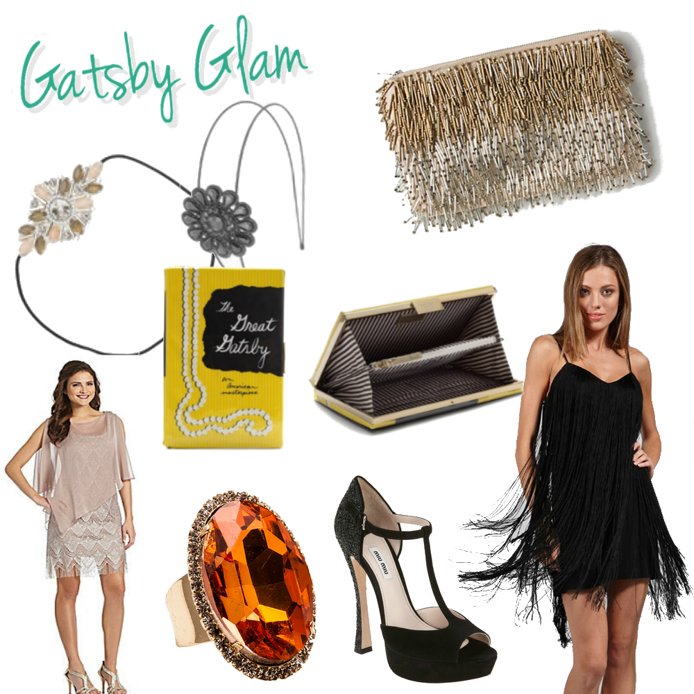 Great Gatsby Inspired Fashion Glam Style