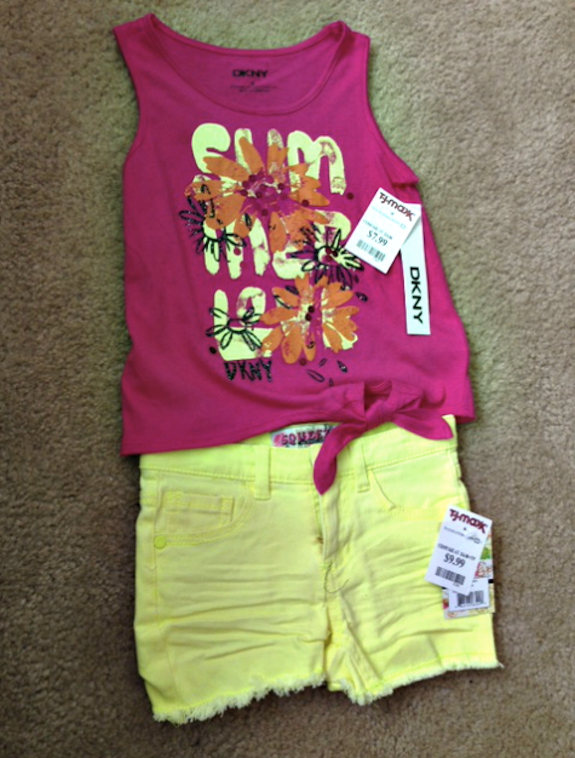 TJ Maxx- Summer Haul- 2013 Girls Style Trends DKNY