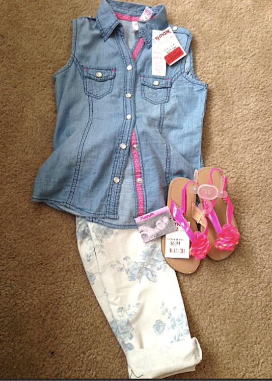 TJ Maxx- Summer Haul- 2013 Girls Style Trends-denim on denim