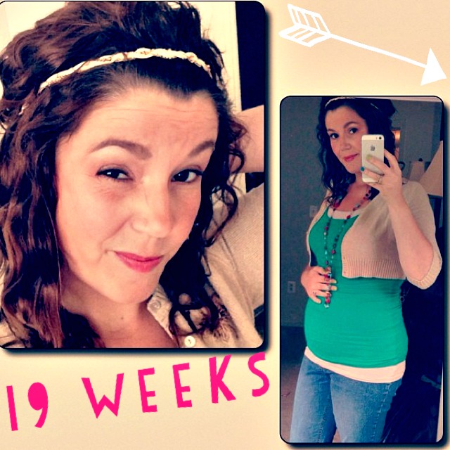 19 week belly pic