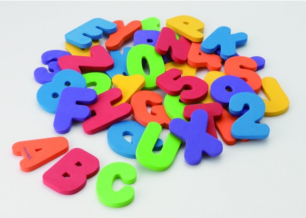 Alphabet Soup Bath Idea