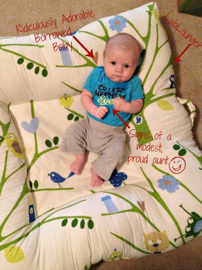Lalalounger baby must have for registry play pillow tummy time