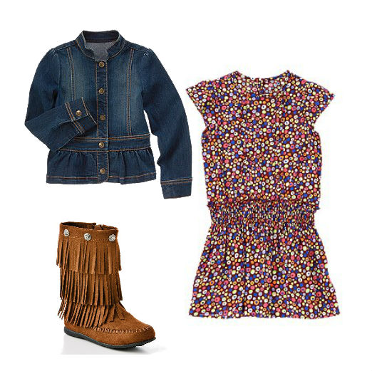 Back To school girls trends 2013 fringe boots boho kohls crazy 8
