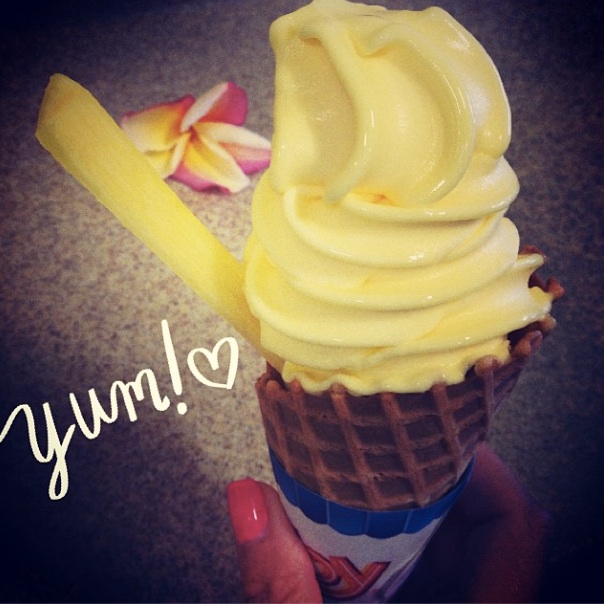 pineapple icecream dole plantation oahu copy