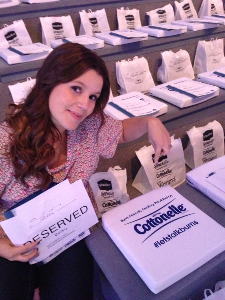 Corine Ingrassia Cottonelle Mom Ambassador Fashion Week NYC 2013