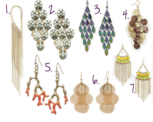 Statement Earrings- Fall Trend 2013