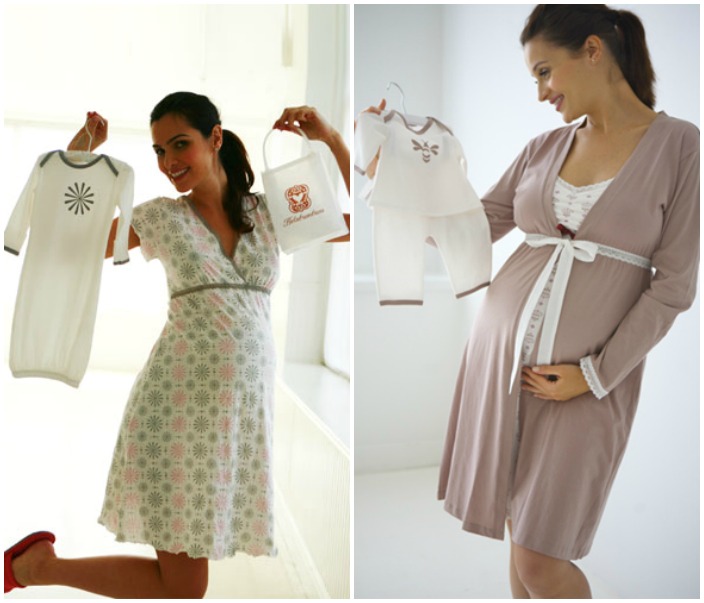 Mom to Be Gift- Baby and me pajamas