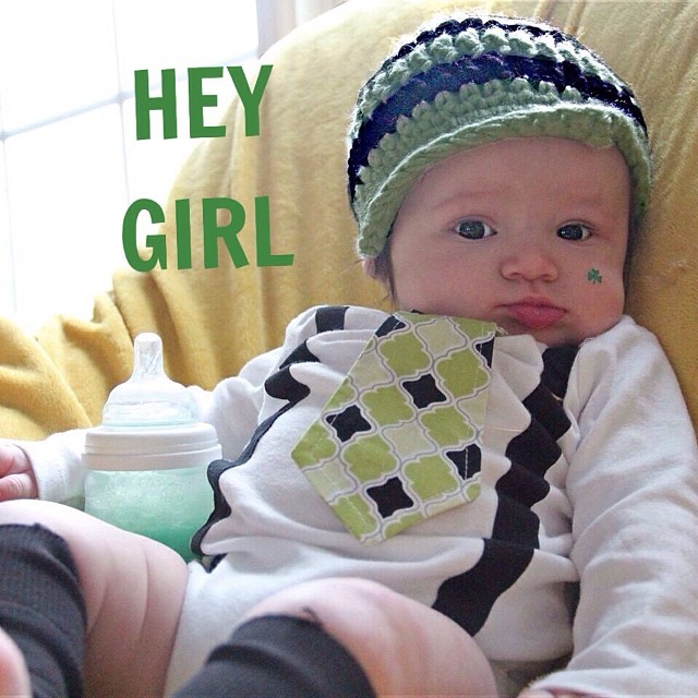 St Patricks Day Baby Photography ideas