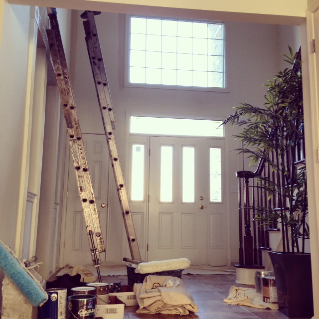 painting foyer beige sherwin williams