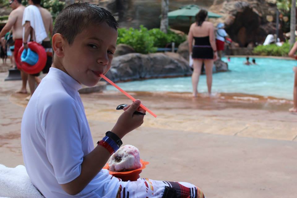 Shaved Ice Aulani Resort Hawaii