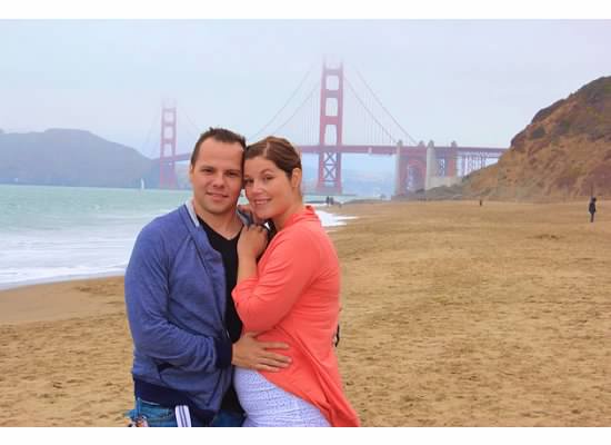 San Francisco Babymoon: Golden Gate Bridge