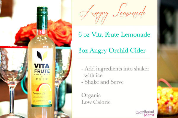 Angry Lemonade Low Cal Cocktail Recipe