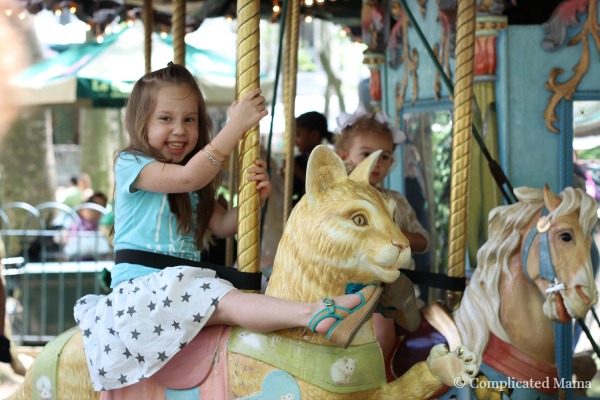 Bryant Park Carousel Summer NYC
