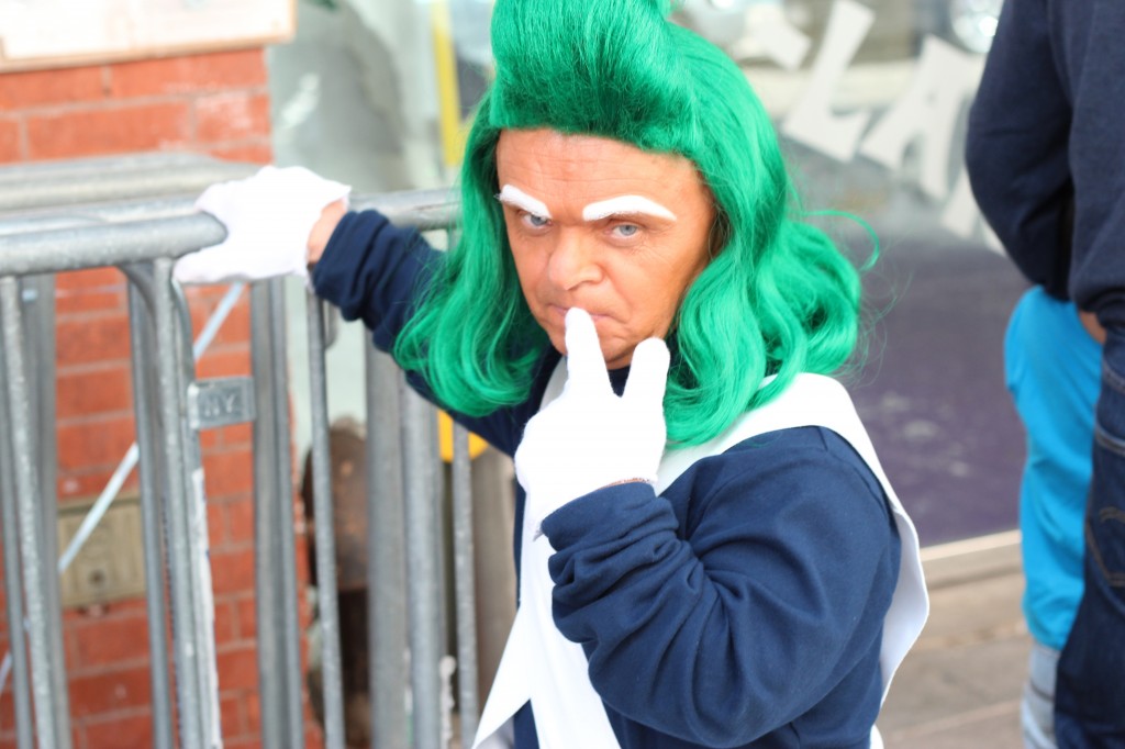 Willy Wonka Peel Pops NYC Pop Up Shop Oompa Loompa