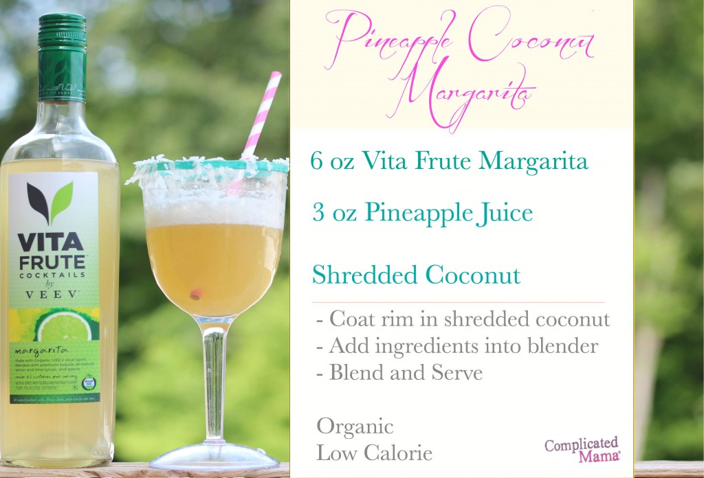 Pineapple Coconut Margarita Low Cal Cocktail Recipe