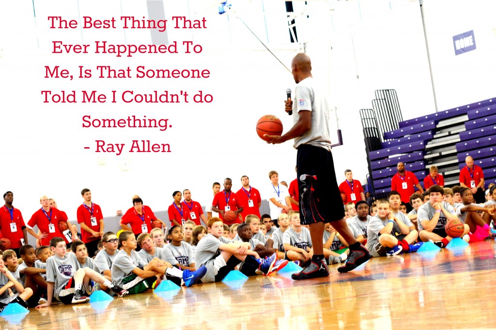 Ray Allen Quote NBA Procamp