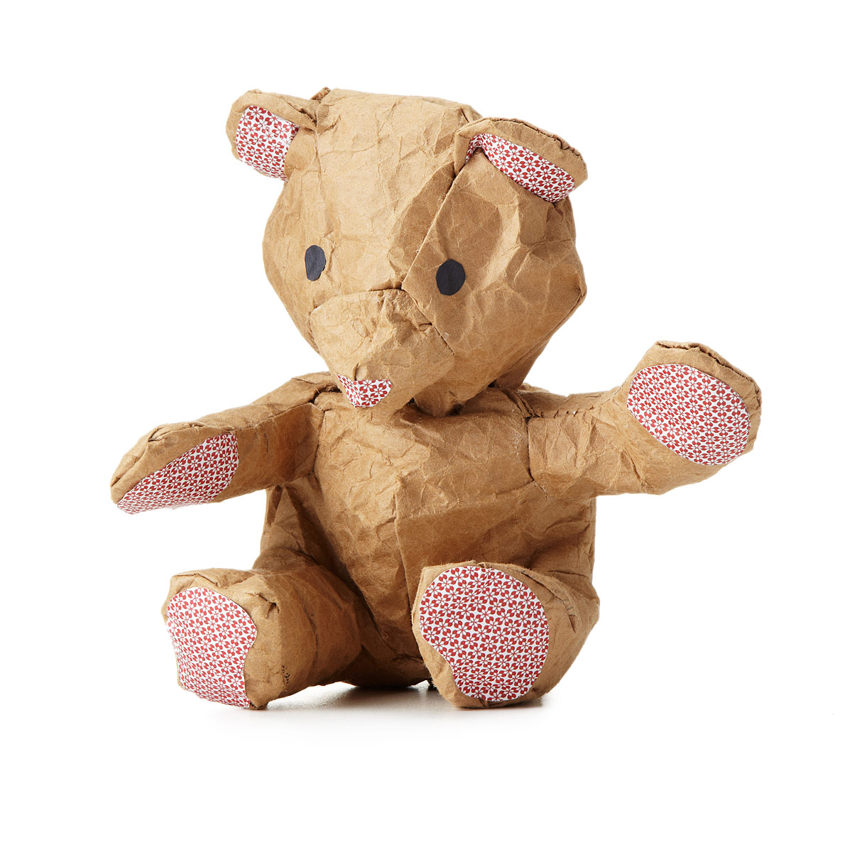 crumple make your own paper bear
