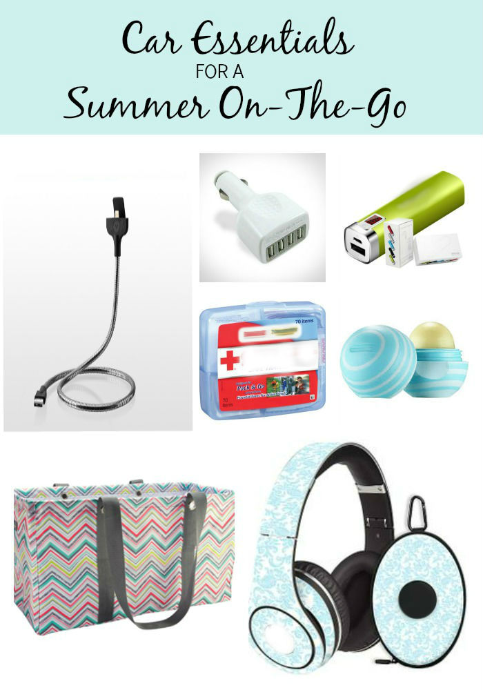 Summer On The Go Car Must Haves