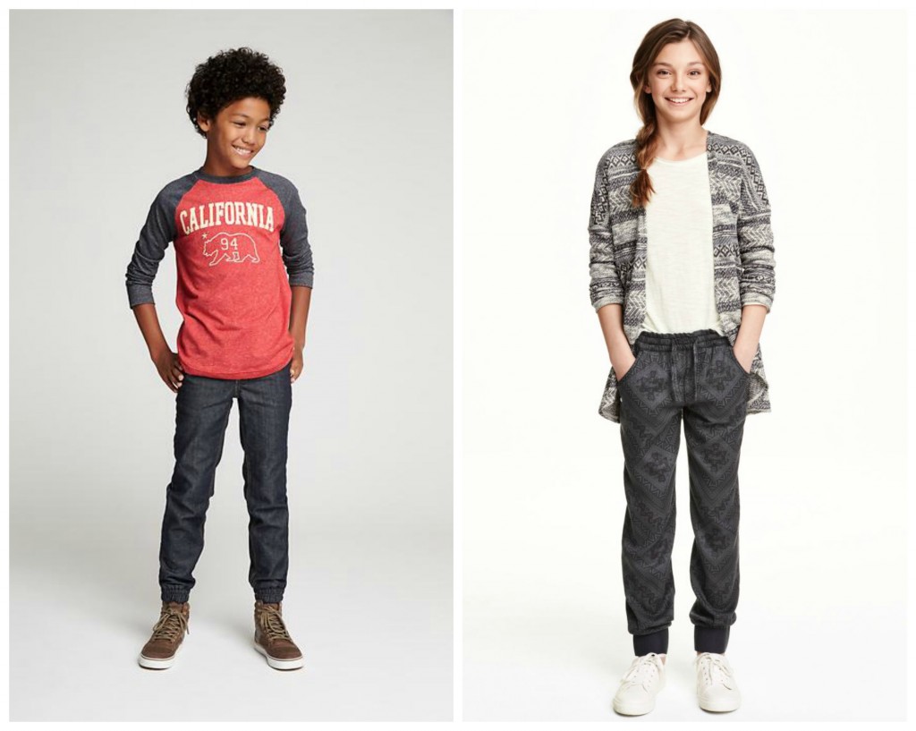 Jogger pants trend back to school